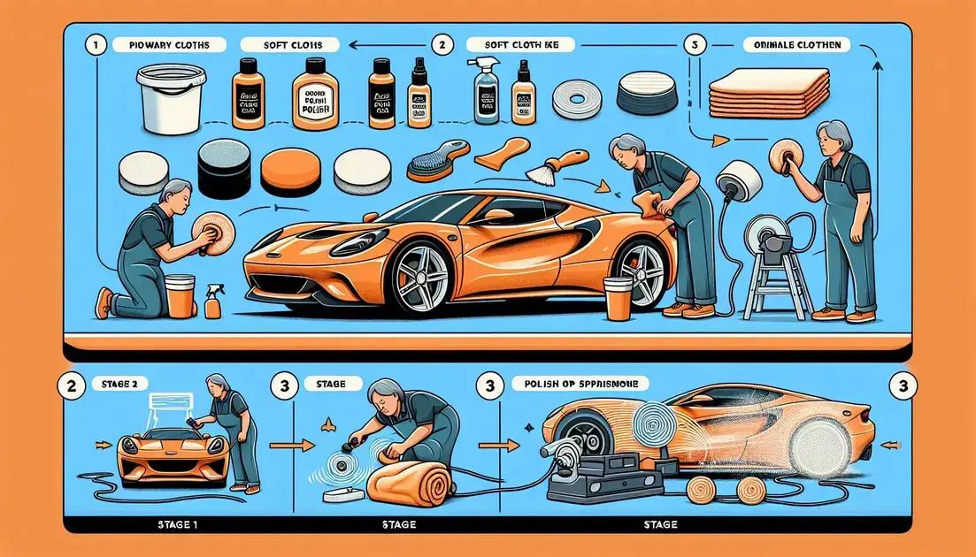Step-by-step guide to fixing car polish issues