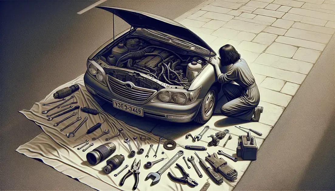 Steps to troubleshoot a car that won