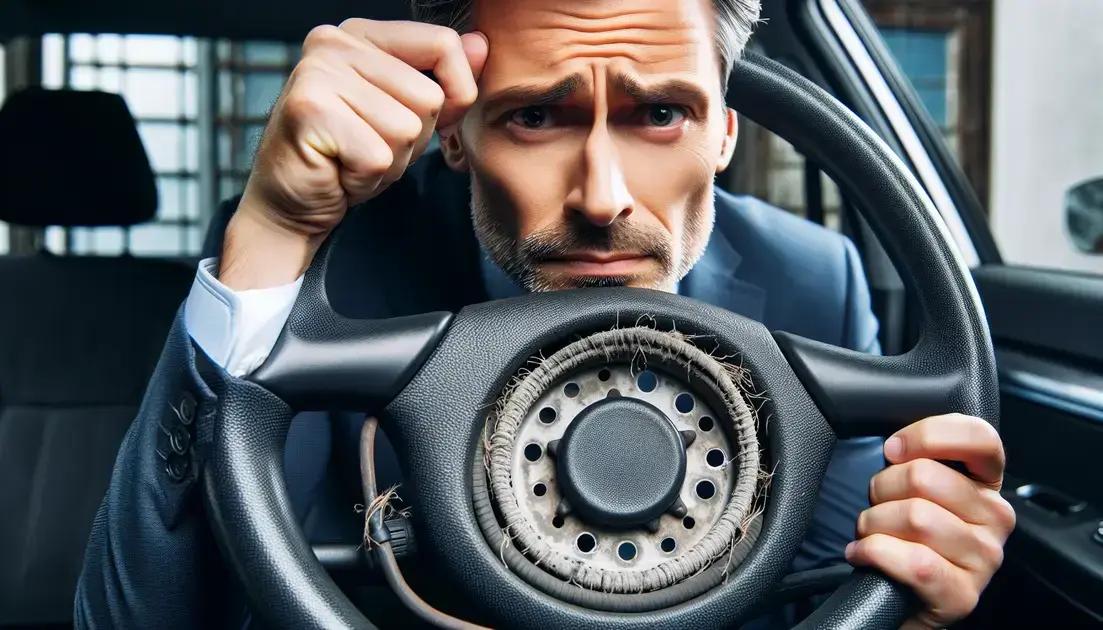 Signs that indicate you should check your steering wheel