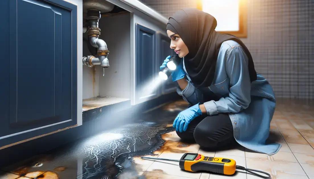 Identifying the source of the leak