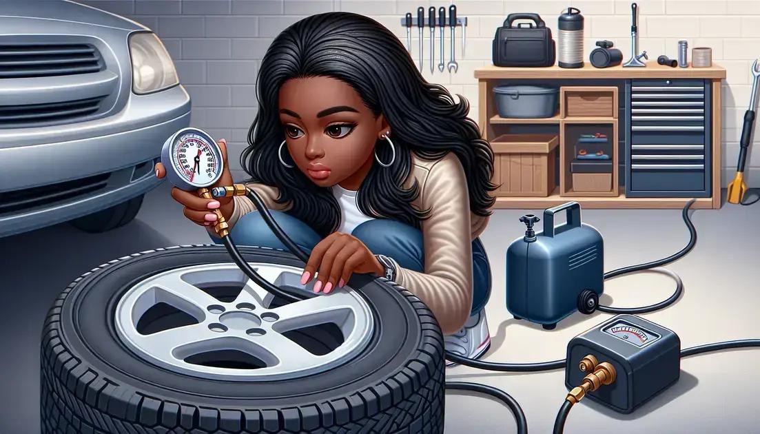 How to check and inflate your tires properly