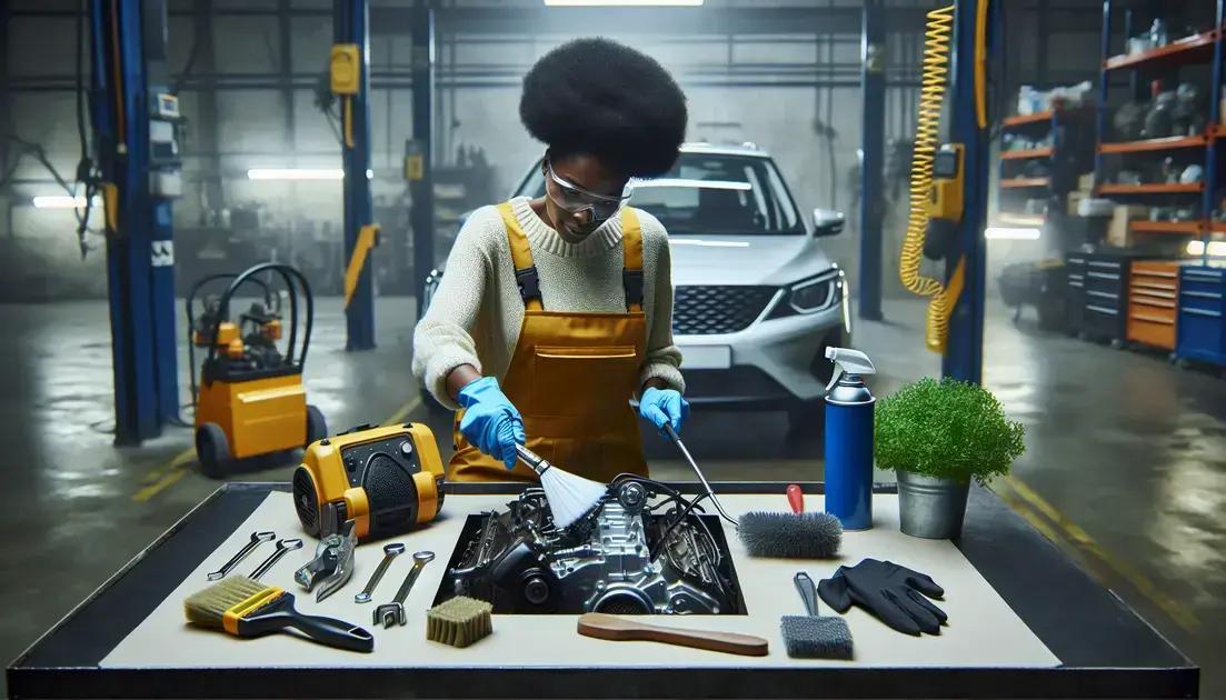 Step-by-step guide to cleaning your car engine safely