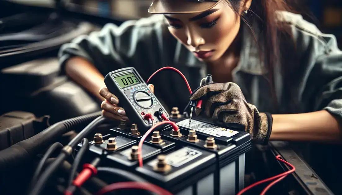 Step-by-step guide to testing your car battery