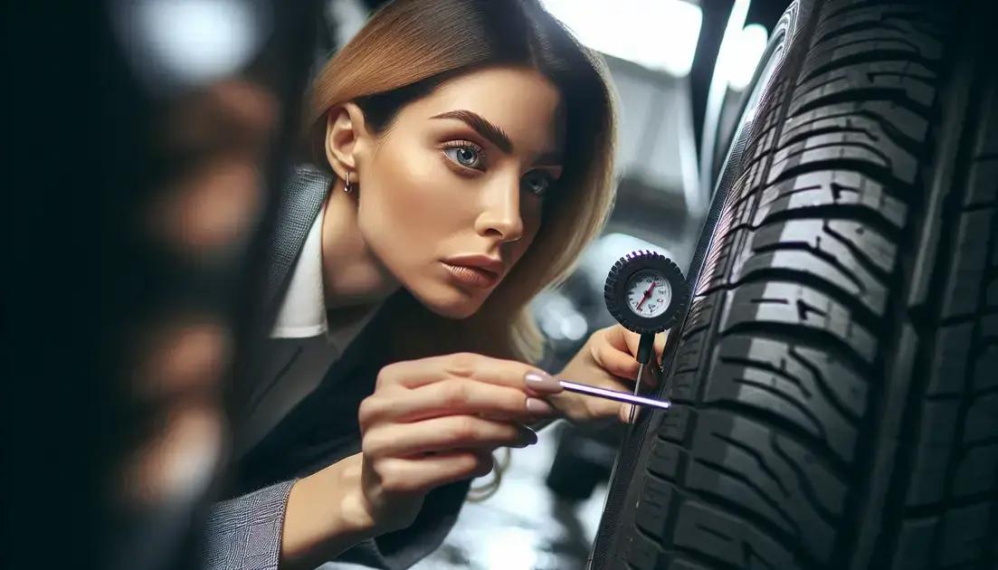 Step-by-step guide to measuring tire tread depth
