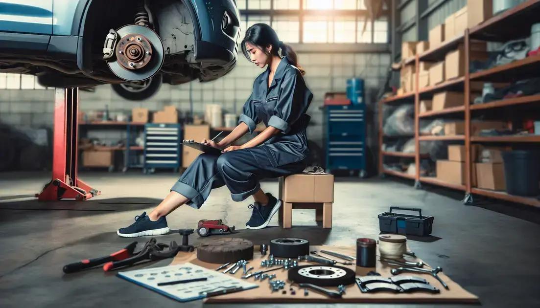 Step-by-step process to replace brake pads
