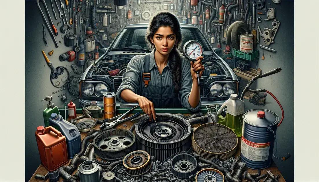 Steps to diagnose and fix low oil pressure