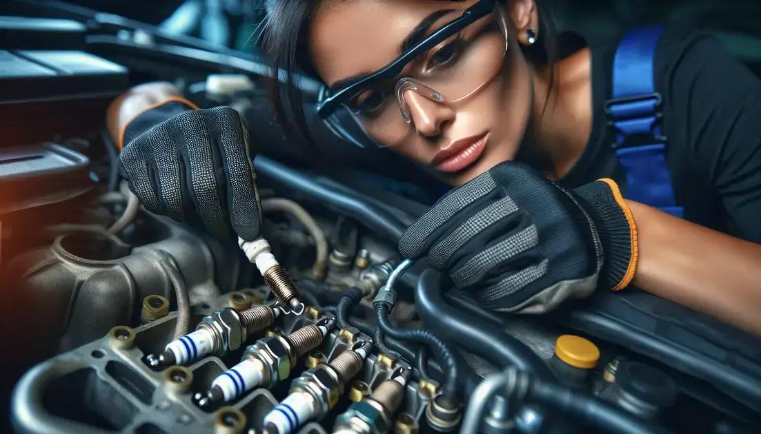 How changing spark plugs affects engine performance